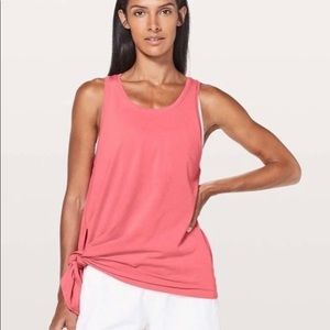 Lululemon Athletica To The Point Side Tie Tank
